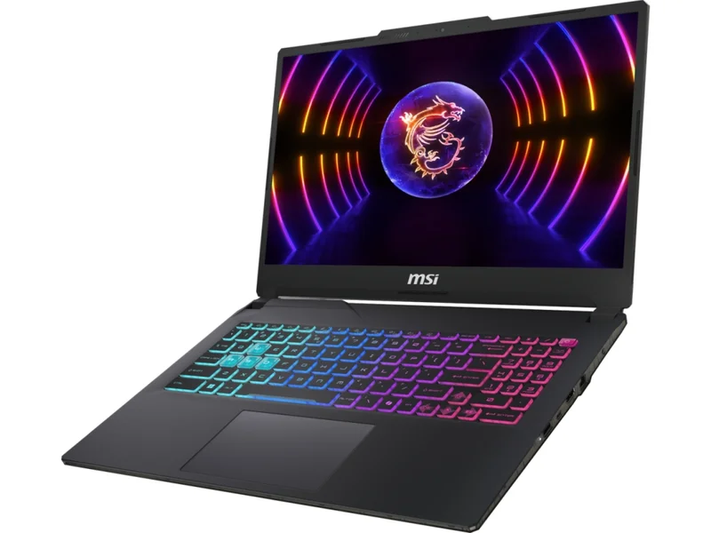 MSI Cyborg 15 A13UCK, i5-13420H (8C/12T, up to 4.60GHz, 12 MB), GeForce RTX 3050 4GB GDDR6, 15.6" FHD (1920x1080), 144Hz, IPS-Level, 16GB DDR5 5200MHz, 512GB PCIe Gen4x4 SSD, WiFi 6E, BT 5.3, 4 Zone RGB Kbd, NO OS, 53.5Whrs, 1.98 kg
