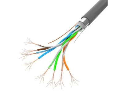 Lanberg LAN cable ftp 100m stranded cca grey