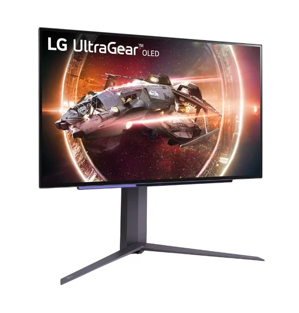 LG 27GS95QE-B,  26.5", UltraGear OLED 0.03ms (GtG), AG, QHD (2560x1440), 240Hz, HDR400,  275 cd/m2, 1 500 000:1, 1000cd/m2, DCI-P3 98.5%, USB3.0 (1up/2down), VRR, AMD Free-sync, NVIDIA G-Sync, HDMI, DP, Height Adjustable, Pivot, Tilt, Swive, Headphone Ou