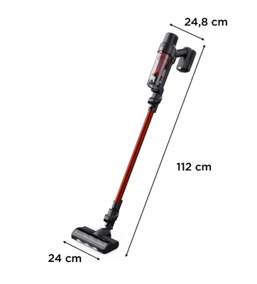 Прахосмукачка ROWENTA RH6A73WO X-Pert 7.60, безжична, 140W, червена