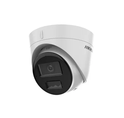 Камера за видеонаблюдение HikVision 2 MP Smart Hybrid Light Fixed Turret, 2.8 mm, IP67, микрофон