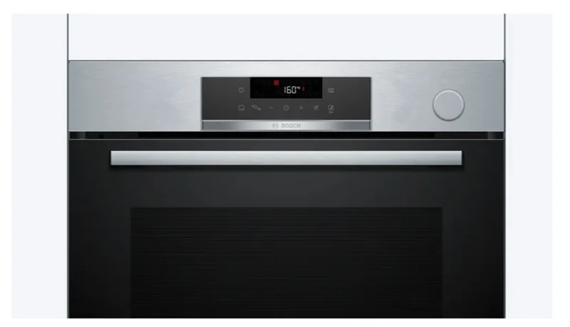 Bosch HRG572ES3 SER4, Combi-steam oven A+, AddSteam, Pyro+Hydro, 8 HM, full touch control, AutoPilot 15, 1 lvl rail, SoftClose&SoftOpen, AirFry tray, inox