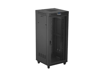 Lanberg rack cabinet 19" free-standing 37U/600X800 (FLAT PACK) with mesh door LCD black