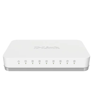 Суич D-Link 8-портов гигабитов настолен