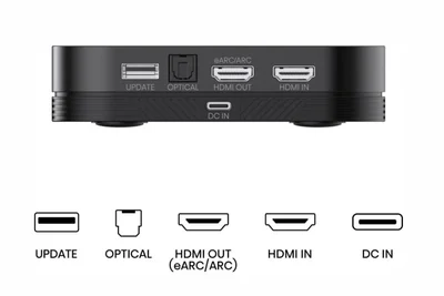 Hisense HT Saturn, 4.1.2Ch Sound Bar with Wireless Subwoofer, 720W, Dolby Atmos, Tuned by Devialet , DTS:X,Quad Satellite Speakers , Black