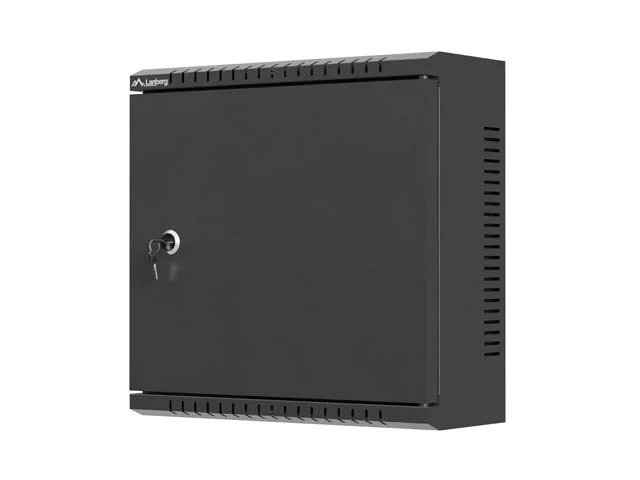 Комуникационен шкаф LANBERG – TPR 10", 2U, 340x340x140 мм, черен
