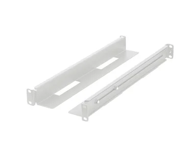 Монтажни шини за 19" шкаф Lanberg, плъзгащи, 397-680 mm, сиви