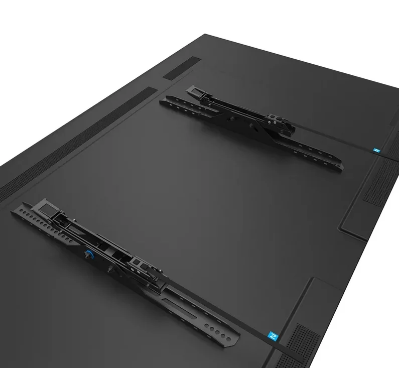 Стойка за стена Neomounts Level-750, 43-98", до 125 кг, накланяща се, заключваща се