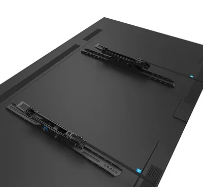 Стойка за стена Neomounts Level-750, 43-98", до 125 кг, накланяща се, заключваща се