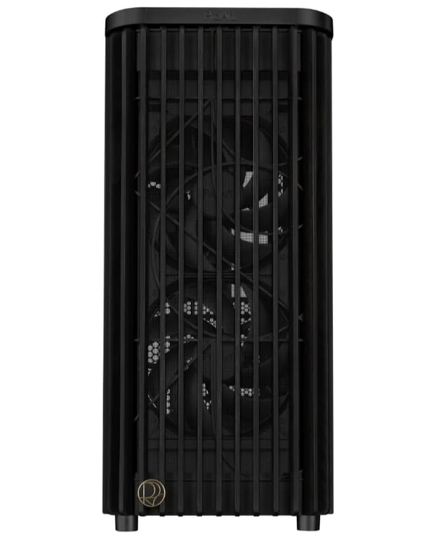 Кутия за компютър ASUS ProArt PA401 Wood TG Full Tower, черен