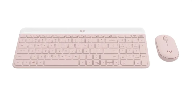 LOGITECH MK470 Slim Combo   - ROSE - US INT'L - 2.4GHZ - INTNL-973