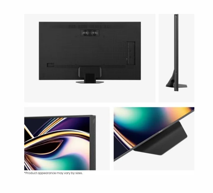 Телевизор Hisense U8Q 55" 4K UHD Mini LED Pro 165Hz Quantum Dot HDR10+ Dolby Vision IQ Dolby Atmos Smart TV Черен