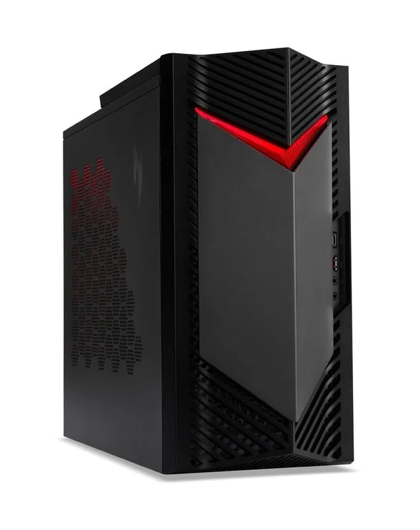 Настолен компютър Acer Nitro N50-656 Intel Core i5-14400F 32GB DDR5 1TB SSD GeForce RTX 5060 8GB без операционна система черен