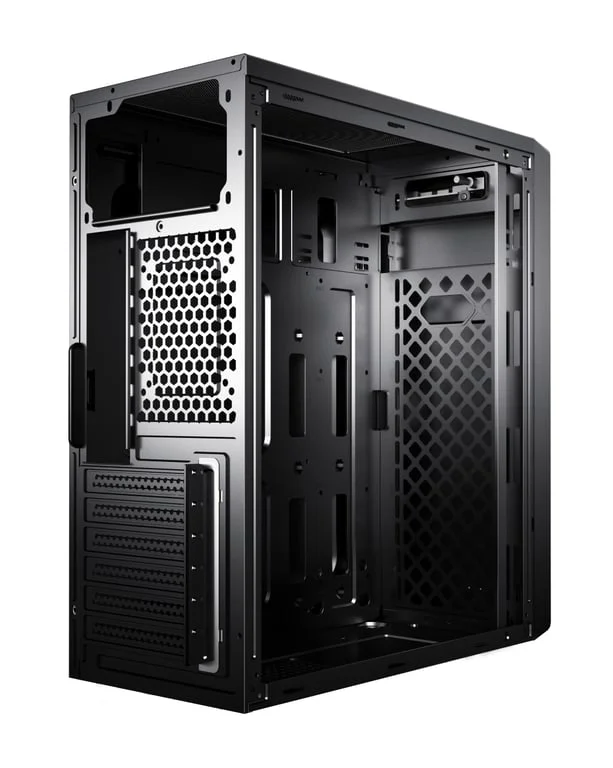Кутия за компютър POWERCASE 173-G04 Middle Tower с включено захранване 500W