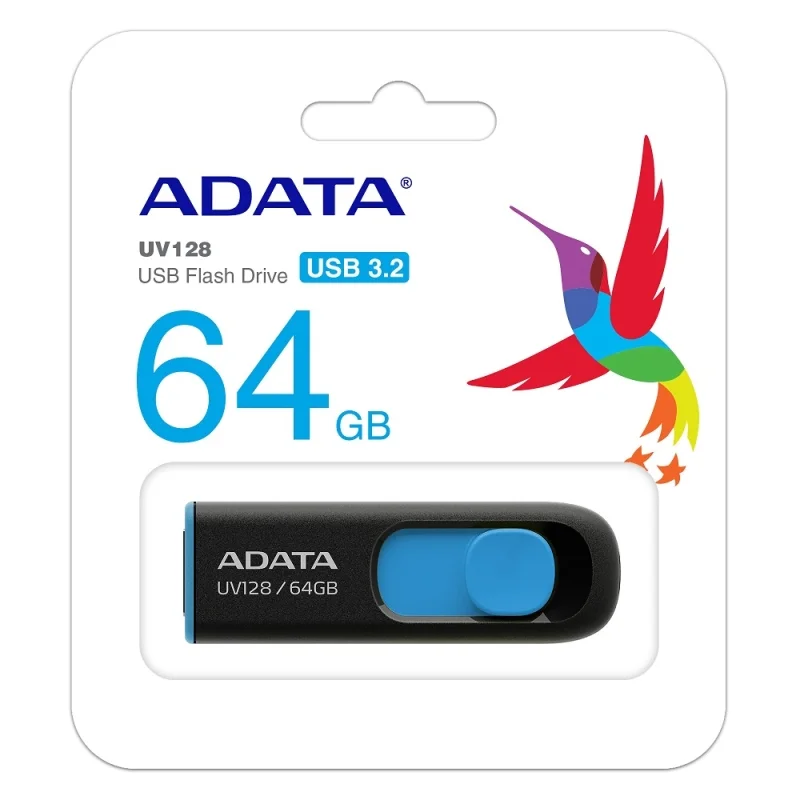ADATA UV128 64GB USB 3.2 Black