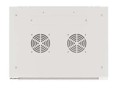 Lanberg rack cabinet 19" wall-mount 12U/600x450 for self-assembly with metal door grey (flat pack)