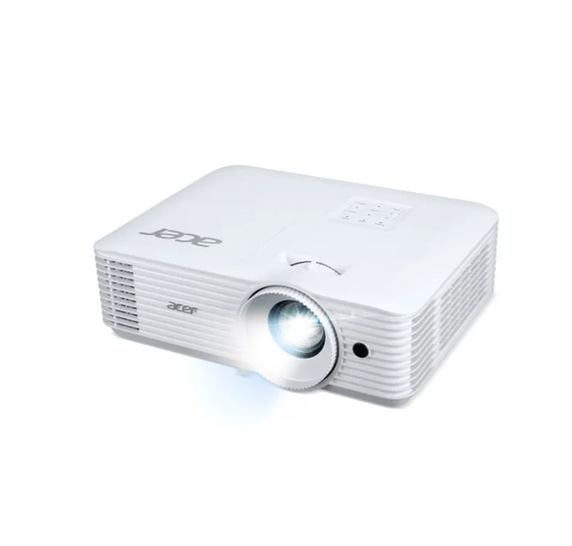 Acer Projector P1358i, DLP, WXGA (1280x800), 5000 ANSI Lumens, 20 000:1, 1.3x, HDMI 2x1.4, VGA, DC Out (5V/1A, USB-A), RCA, Audio in/out (3.5mm), Wireless dongle included, Speaker 10W, Bluelight Shield, Bag, 2.8kg, 3Y, White
