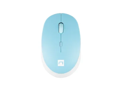 Мишка NATEC Harrier 2 1600 DPI Bluetooth 5.1 Бяла-Синя