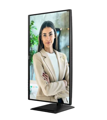 AOC Q27P4U, 27" IPS WLED, 2560x1440@120Hz, 4ms GtG, 350cd m2, 1500:1, DCR 50M:1, Adaptive Sync, FlickerFree, Anti Blue Light, 2Wx2, Tilt, Height Adjust, Pivot, Swivel, 2xHDMI, DP, USB hub