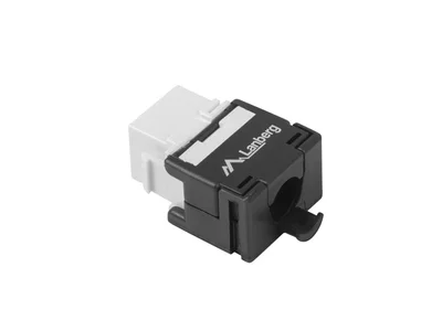 Keystone модул LANBERG – безинструментален, RJ45, 180°, UTP, Cat. 6A