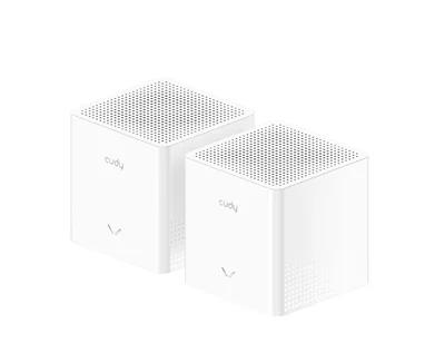 Cudy M1200 (2-Pack) AC1200 Wi-Fi Mesh Solution 867Mbps at 5GHz + 300Mbps at 2.4GHz