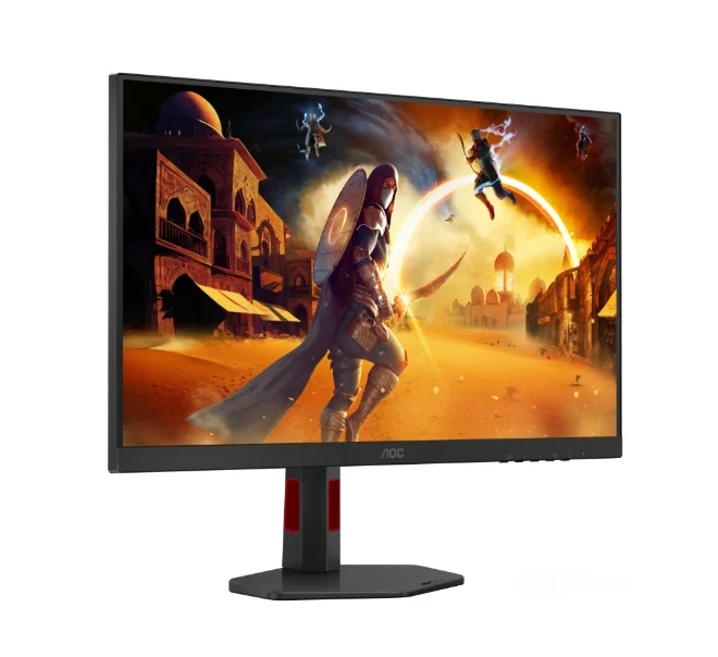 AOC Q27G4ZR, 27" Fast IPS WLED, 2560x1440@240Hz (OC 260Hz), 1ms GtG, 0.3ms MPRT, 400cd m/2, 1000:1, 80M:1 DCR, Adaptive Sync, FlickerFree, 2Wx2, Tilt, Height Adjust, Pivot, Swivel, 2xHDMI, DP