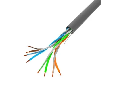 Lanberg LAN cable 1GB/s 100m solid cca grey