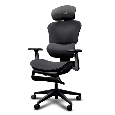 TRUST GXT725 Rivara Ergonomic Mesh Gaming Chair Black