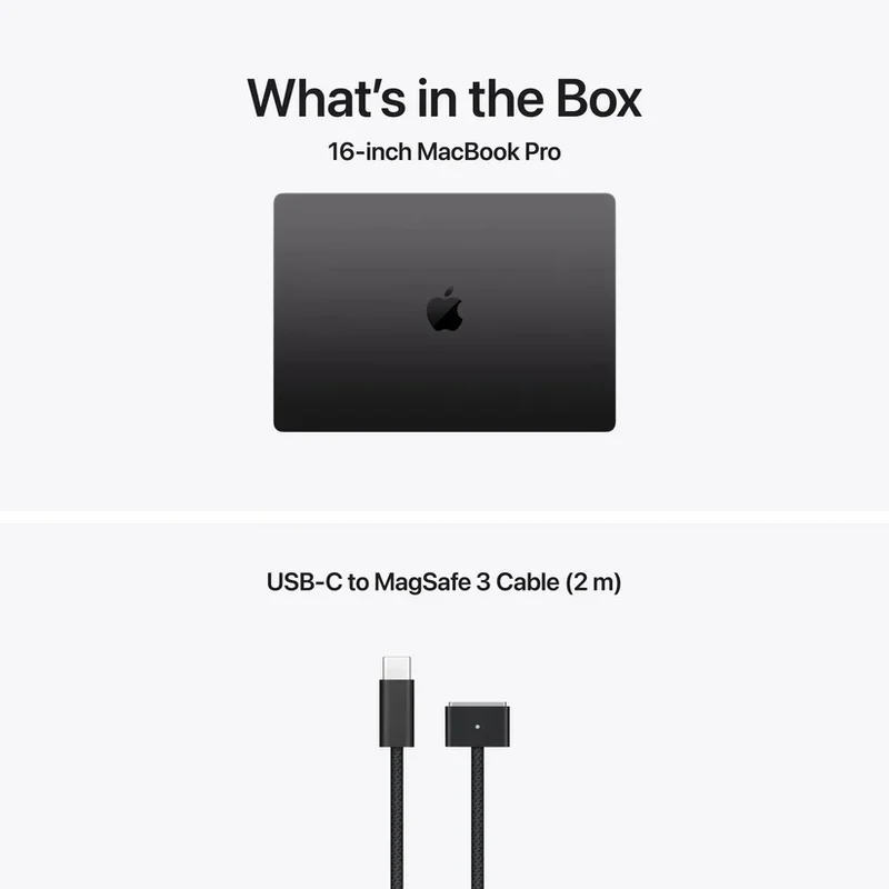 Apple 16-inch MacBook Pro: Apple M5 Pro chip with 18-core CPU and 20-core GPU, 24GB, 1TB SSD - Space Black