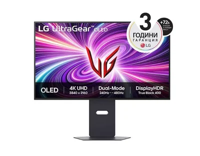 Монитор LG 32GS95UV-B 31.5" 4K UHD OLED 240Hz