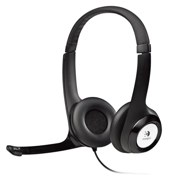LOGITECH H390 Corded Headset - BLACK - USB
