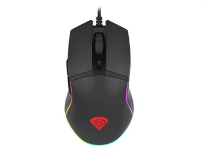 Гейминг мишка Genesis Krypton 220 RGB 6400 DPI, 6 бутона, оптичен сензор, черна
