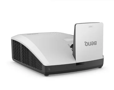BenQ LW855UST, DLP, Ultra Short Throw, Laser, WXGA (1280x800), 3000000:1, VGA, HDMI, LAN, USB, Speaker 10W x2, Audio in/out, Wall Mount included WM04G4, IP6X dustproof, 6.5 kg. WHITE