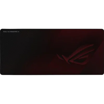 Asus ROG SCABBARD II is extended gaming mouse pad with protective nano-coating for a water-, oil-and dust-repellant surface, with anti-fray, flat-stitched edges and a non-slip rubber base