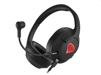 Геймърски слушалки Genesis Radon 800 Virtual 7.1 с микрофон, подсветка, USB, черни