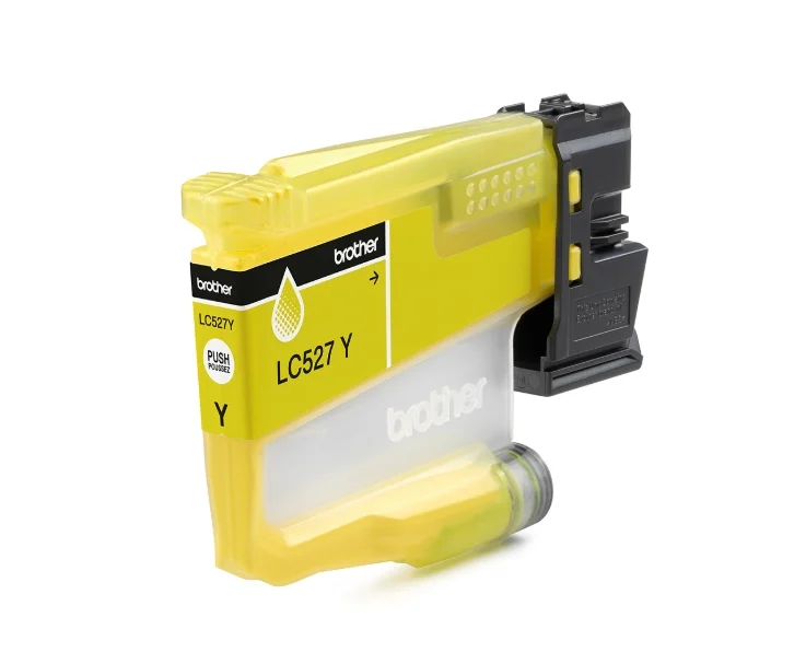 Brother LC527Y Yellow Ink Cartridge for MFCJ5010DW/MFCJ5110DW - 900 page yield