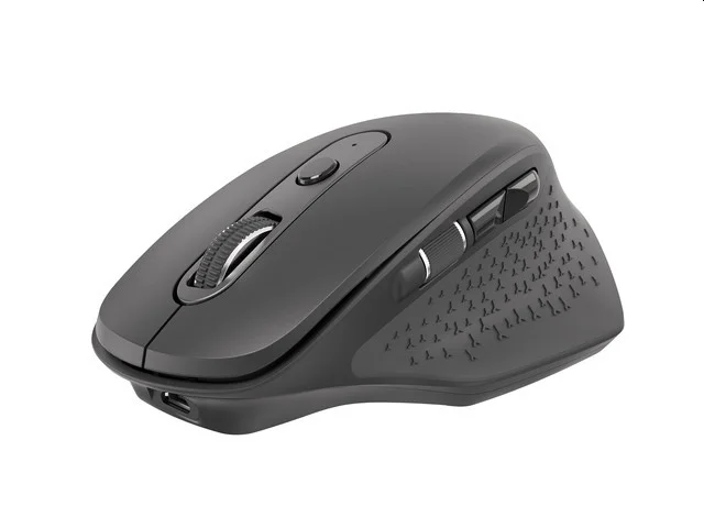 Безжична мишка Natec Falcon 3200 DPI, 2.4GHz + Bluetooth 5.0, оптична, черна
