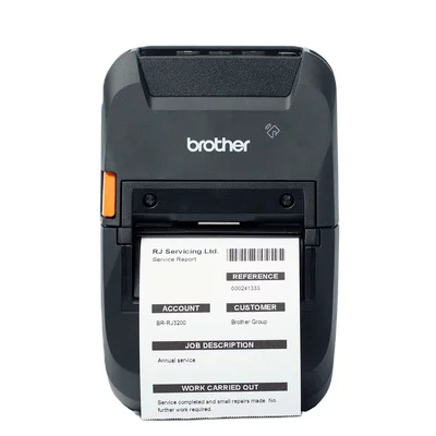 Мобилен принтер Brother – RJ-3255WBL, Direct Thermal, Bluetooth, Wi-Fi