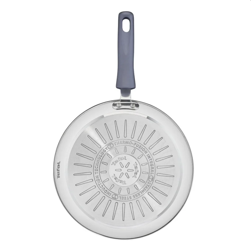 Тиган за палачинки Tefal Daily Cook G7313855 25 см, титаново незалепващо покритие, иноксов корпус