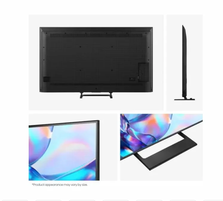 Hisense 50" A7S, 4K Ultra HD 3840x2160, QLED, FALD, Quantum Dot, HDR 10+, HLG, Dolby Vision, Dolby Atmos, Smart TV, WiFi 5GHz, WiFi Direct, BT, Anyview Cast, 3xHDMI, 2xUSB, LAN, CI+, DVB-T2/C/S2, Black