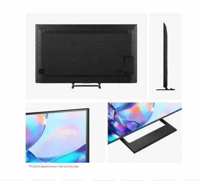 Hisense 50" A7S, 4K Ultra HD 3840x2160, QLED, FALD, Quantum Dot, HDR 10+, HLG, Dolby Vision, Dolby Atmos, Smart TV, WiFi 5GHz, WiFi Direct, BT, Anyview Cast, 3xHDMI, 2xUSB, LAN, CI+, DVB-T2/C/S2, Black