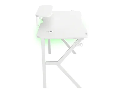 Геймърско бюро Genesis Holm 320 RGB, бяло