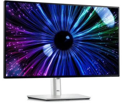 Монитор Dell UltraSharp U2424HE 23.8" IPS Full HD 120Hz черен