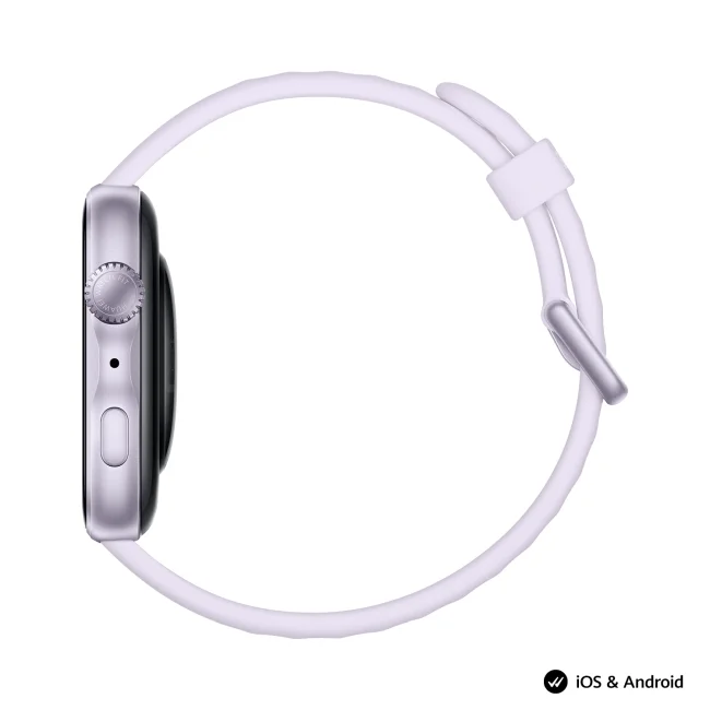 Смарт часовник Huawei Watch Fit 5 Niki-B19F, 1.82" AMOLED, GPS, HarmonyOS, лилав