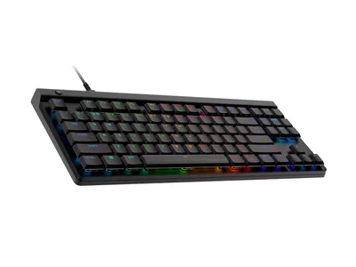 Гейминг клавиатура Logitech G515 TKL жична, черна, българска подредба, RGB подсветка