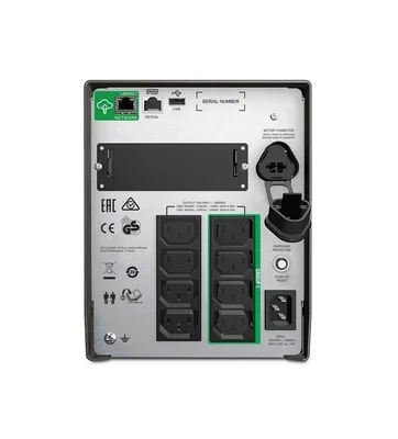 APC Smart-UPS 1000VA LCD 230V with SmartConnect + APC Easy-UPS BV 800VA, AVR, IEC Outlet, 230V