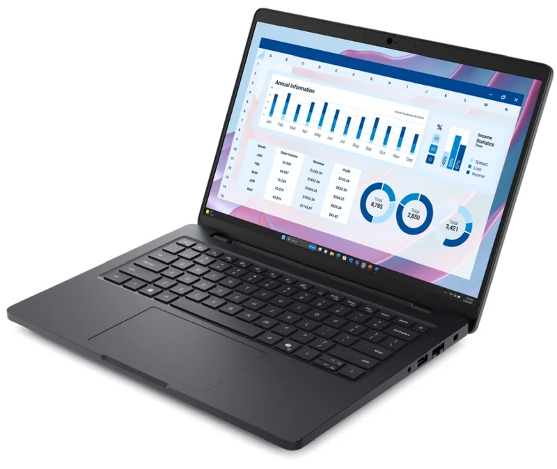 Dell Pro Max 14 MC14255, AMD Ryzen AI 7 PRO 350 (24MB cache, 8 cores, up to 5.0GHz), 14" FHD+, LCD, 300 nits, 16GB: 1x16GB, LPDDR5x, 8000 MT/s, 512GB, SSD Gen4, AMD Radeon Integrated Graphics, FHD HDR RGB Cam, Wi-Fi 7, FPR, Backlit Kb, Win 11 Pro, 3Y