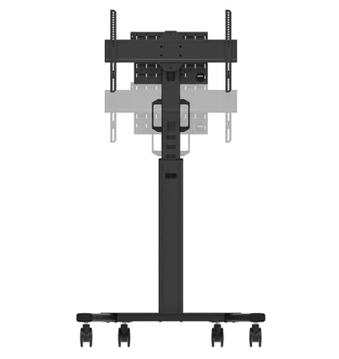 Neomounts Select Mobile Display Floor Stand (37-75") 10 cm. Wheels, Black