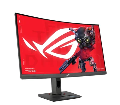 Asus ROG Strix XG27WCMS Gaming Monitor ,27" 2K (2560x1440), Curved, 280Hz (Overclock), 1ms (GTG), Extreme Low Motion Blur Sync, USB Type-C, FreeSync Premium, DisplayWidget Center, tripod socket, HDR, USB Type-C, Black