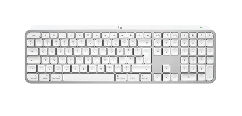 LOGITECH MX Keys S for Mac - PALE GREY - US INT'L - BT - EMEA28-935